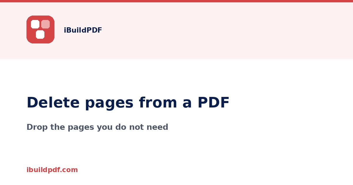 Hdfc Name Addition Form.pdf Delete Pages from PDF — Remove PDF Pages Online Free